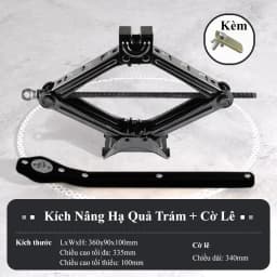 Thumbnail Cờ lê thủy lực nâng hạ gầm ô tô MYT Tay kích lốp ô tô tay đòn hỗ trợ nâng gầm xe hơi chuyện dụng sửa chữa thay bánh xe 3