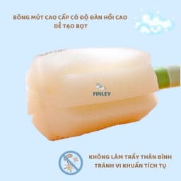 Thumbnail Cọ rửa bình sữa, cọ rửa ly cốc FINLEY Moonie 4 màu, tay cầm kéo dài 4 mức tới 35cm, cọ được ly cao 2