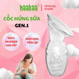 Thumbnail Cốc Hứng Hút Sữa Gen.1 Haakaa, New Zealand. Thay Thế Máy Hút Sữa 1