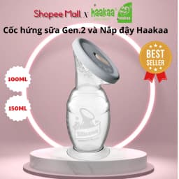 Thumbnail Cốc Hứng Sữa Cao Cấp Gen.2 100/150ml Và Nắp Đậy Haakaa, New Zealand 2