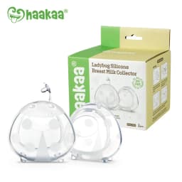 Thumbnail Cốc hứng sữa Gen.2 100/150ml và Bộ 2 Miếng lót hứng sữa silicon 40/75ml Haakaa. Hỗ trợ hứng sữa mẹ hoàn hảo 3