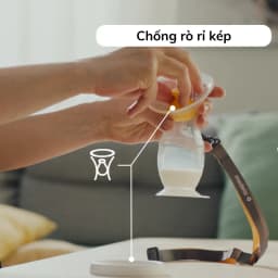 Thumbnail Cốc hứng sữa silicon Medela | Hứng sữa rảnh tay 4