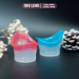 Thumbnail Cốc rửa mắt silicon Sky Contact lens 1