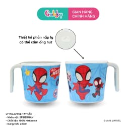 Thumbnail Cốc Uống Nước Có Tay Cầm Hoạt Hình Disney Nhựa Melamine Cho Bé Nhiều Mẫu Mã 2