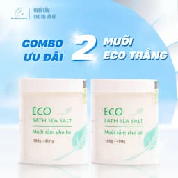 Thumbnail Com bo 2 lọ Muối tắm bé Sinh Dược Eco 400g 1