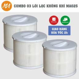 Thumbnail Combo 03 màng lọc không khí hepa chính hãng MAX AIR thay thế máy lọc không khí MA025, bộ lọc HEPA tiêu chuẩn lọc bụi mịn 1