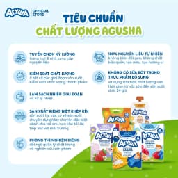 Thumbnail Combo 10 hộp mix vị Sữa tươi dinh dưỡng bổ sung Canxi giúp bé phát triển toàn diện vị hoa quả Agusha 190ml/hộp 3