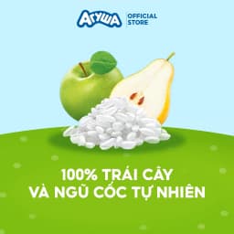 Thumbnail Combo 10 hộp Sữa đêm tăng cân giúp bé phát triển trí não và thị giác gạo sữa vị táo lê Agusha 200ml/hộp 1