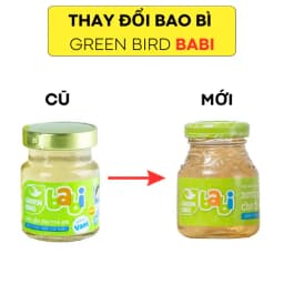 Thumbnail Combo 10 Hũ Nước Yến Cho Trẻ Em Green Bird Babi - GREEN BIRD - Hũ Đơn (72g) 1