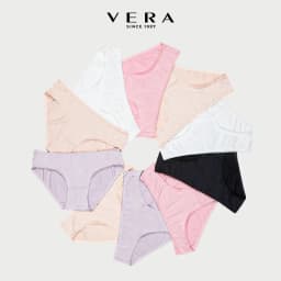 Thumbnail Combo 10 quần lót nữ thun lạnh VERA- 6323 [Giao màu ngẫu nhiên] 2