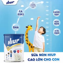 Thumbnail Combo 12 hộp( tặng 2 vitamin HiupD3K2 và 2 siro Hiup ) thực phẩm dinh dưỡng HIUP tăng chiều cao cho bé từ 3 - 15 tuổi 3