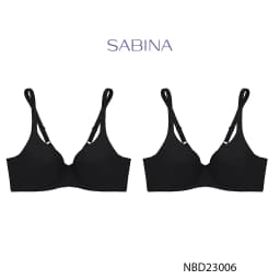 Thumbnail Combo 2 Áo Lót Có Gọng Mút Mỏng Bản Dây Áo Lớn Phù Hợp Người Ngực To Màu Trơn Perfect Bra by Sabina NBD23006 (SBXD94111) 2