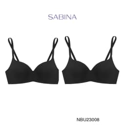 Thumbnail Combo 2 Áo Lót Không Gọng Mút Đệm Mỏng Vừa Basic Pretty Perfect By Sabina NBU23008 (Tương tự SBXU8301) 4
