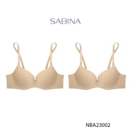 Thumbnail Combo 2 Áo Lót Mút Dày Siêu Nâng Ngực Màu Trơn Basic Doomm Doomm By Sabina NBA23002 (tương tự SBA7998) 1