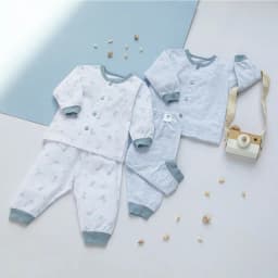 Thumbnail Combo 2 Bộ Quần Áo Dài Sơ Sinh MIOMIO Cho Bé Trai, Bé Gái (Từ 0 - 24 Tháng), Vải Cotton 1