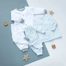 Thumbnail Combo 2 Bộ Quần Áo Dài Sơ Sinh MIOMIO Cho Bé Trai, Bé Gái (Từ 0 - 24 Tháng), Vải Cotton 3