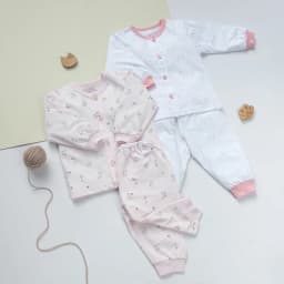 Thumbnail Combo 2 Bộ Quần Áo Dài Sơ Sinh MIOMIO Cho Bé Trai, Bé Gái (Từ 0 - 24 Tháng), Vải Cotton 4