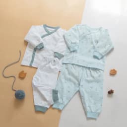 Thumbnail Combo 2 Bộ Quần Áo Sơ Sinh Dài Tay Cài Lệch MIOMIO - Cho Bé Trai, Bé Gái (Từ 0-3M), Vải Cotton 2
