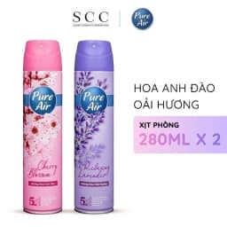 Thumbnail Combo 2 chai xịt phòng nước hoa Pure Air 280ml/chai 4