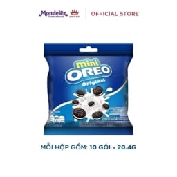 Thumbnail Combo 2 Hộp Bánh Quy Oreo Mini Vị Vani, Hộp X 204G 2