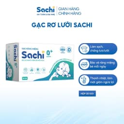 Thumbnail Combo 2 Hộp Gạc Răng Miệng Cho Bé Mọc Răng SACHI Hộp 30 Gói An Toàn Tiện Lợi, Vệ Sinh Hàng Ngày Ngăn Ngừa Sâu Răng 2