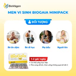Thumbnail Combo 2 hộp men vi sinh BioGaia ProTectis Minipack cải thiện hệ tiêu hóa xuất xứ Thụy Điển, 1 hộp 30 gói 4