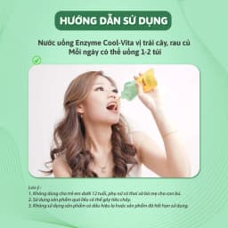 Thumbnail Combo 2 Hộp Nước Uống Bổ Sung Enzyme Chiết Xuất Từ Trái Cây và Rau Củ Hỗ Trợ Tiêu Hoá, Thanh Lọc Cơ Thể Coolvita 4