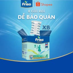 Thumbnail Combo 2 Hộp Sữa Bột Friso Gold 4 Hộp Giấy 2KG 3