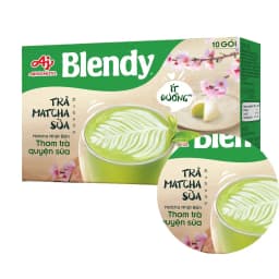 Thumbnail Combo 2 Hộp Trà Matcha sữa Blendy® 160g/Hộp (1 Hộp 10 Gói) 1