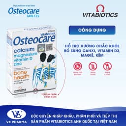 Thumbnail Combo 2 Hộp Viên Uống Chắc Khỏe Xương Vitabiotics OSTEOCARE Bổ Sung Canxi, Vitamin D Và Khoáng Chất Thiết Yếu 30 Viên 2