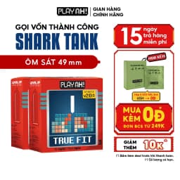 Thumbnail Combo 2 hộp/3 hộp Bao Cao Su PlayAh True Fit Ôm Sát Hộp 3 Bao size 49mm 1