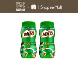 Thumbnail Combo 2 hũ thức uống lúa mạch Nestlé® Milo® nguyên chất 400g (hũ nhựa) 1