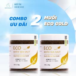 Thumbnail Combo 2 lọ muối tắm bé Sinh Dược Gold 370g 1