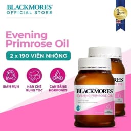 Thumbnail Combo 2 Lọ Tinh Dầu Hoa Anh Thảo Hỗ Trợ Cân Bằng Nội Tiết Tố Blackmores Evening Primrose Oil 190 Viên/Lọ 1
