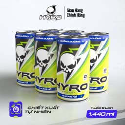 Thumbnail Combo 2 lốc Nước tăng lực Hyro không bổ sung đường 3