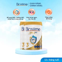 Thumbnail Combo 2 lon Sữa Bò Biostime, cải thiện tiêu hóa tăng cường hấp thu cho bé, Lon 800g 3