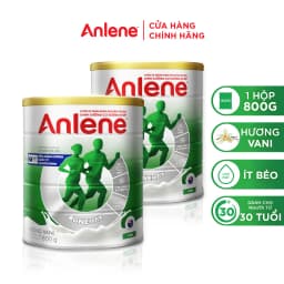 Thumbnail Combo 2 lon Sữa Bột Anlene Hương Vani 800g 3