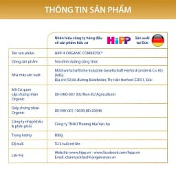 Thumbnail Combo 2 lon Sữa bột công thức HiPP 4 Organic Combiotic 800g (Dành cho trẻ từ 3 tuổi) (2 lon x 800g). 4