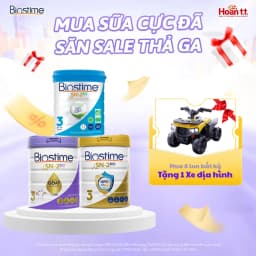 Thumbnail Combo 2 lon Sữa Dê Biostime Ultra Goat cải thiện tiêu hóa tăng cường hấp thu cho bé 800g 2