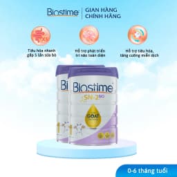Thumbnail Combo 2 lon Sữa Dê Biostime Ultra Goat cải thiện tiêu hóa tăng cường hấp thu cho bé 800g 4