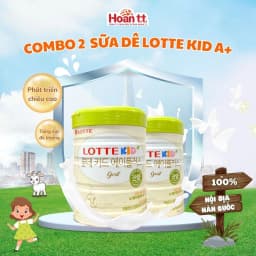 Thumbnail ComBo 2 Lon Sữa Dê Bổ Sung Canxi Lotte Kid A+ Hàn Quốc, Sữa Bột Giúp Phát Triển Chiều Cao Cho Bé 760g 144 1