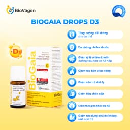 Thumbnail Combo 2 Men vi sinh BioGaia ProTectis Drops Vitamin D3 cải thiện hệ tiêu hóa xuất xứ Thụy Điển dung tích 5 ml 2
