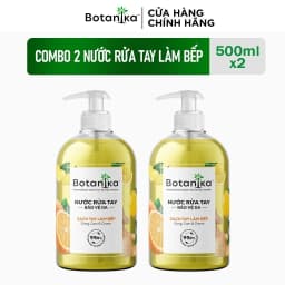Thumbnail Combo 2 Nước rửa tay Botanika Mềm mịn/Làm bếp 500ml 1