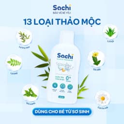 Thumbnail Combo 2 Nước Tắm Thảo Dược An Toàn Cho Bé SACHI - Chai 180ml 4