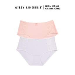 Thumbnail Combo 2 Quần Lót Lưng Cao Modal Phối Ren Sườn Active Miley Lingerie FDS_25 1