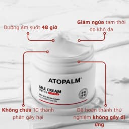 Thumbnail Combo 2 sản phẩm dưỡng da sáng tối cho da nhạy cảm của bé (MLE CREAM 65ML - MLE LOTION 120ML) 3