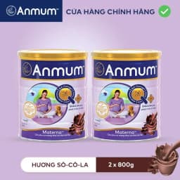 Thumbnail Combo 2 Sữa Bột Anmum Materna Hương Sôcôla (800g/lon) 2