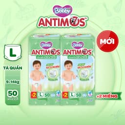 Thumbnail Combo 2 tã Quần Xua Muỗi Bobby Antimos – Hàng rào Sả tự nhiên Bye Muỗi 8H - M52/L50+2/XL48+4/XXL46+6 3