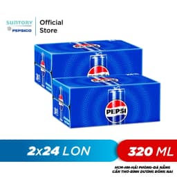 Thumbnail Combo 2 Thùng 24 Lon Pepsi (320ml/lon hoặc 350ml/lon) 4