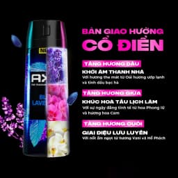 Thumbnail Combo 2 Xịt thơm nước hoa cao cấp AXE 135ml, Fine Fragrance mist lưu hương tinh tế và khử mùi lên tới 72h 4